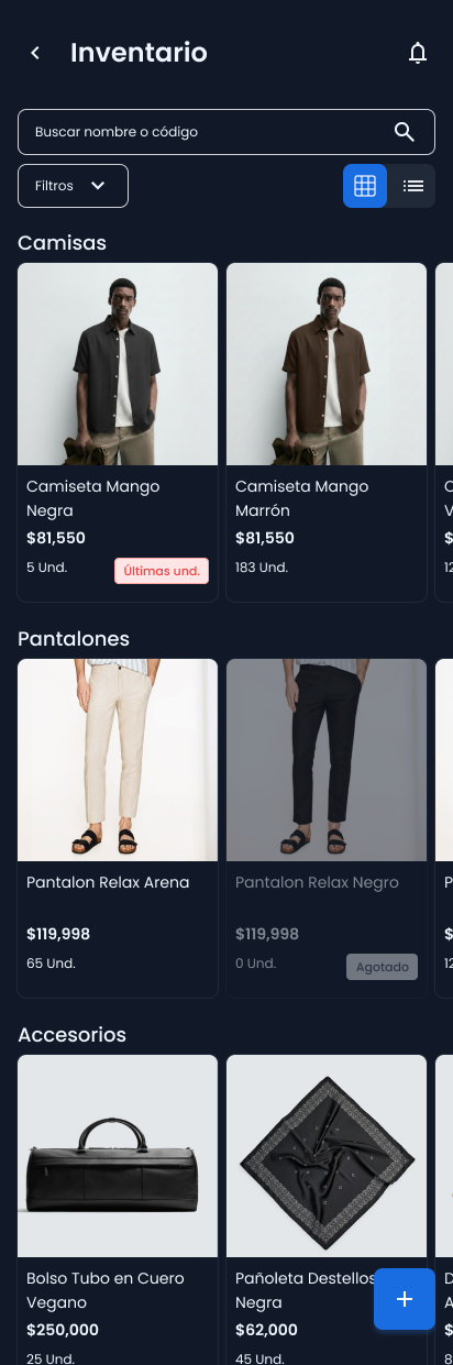 Inventario dark